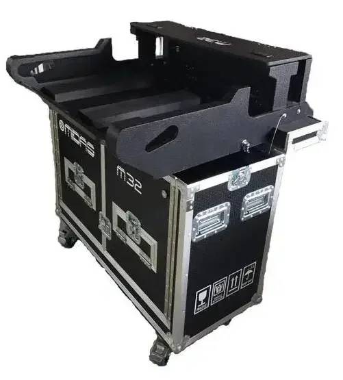 Flight Case Nero Sgaier Per Midas M32 Mixer Tool Chest