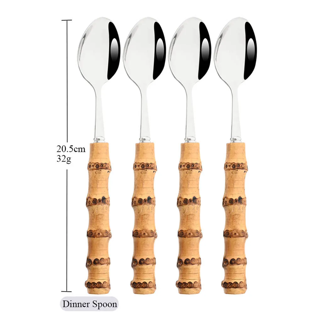 4Pcs Dinner Spoon