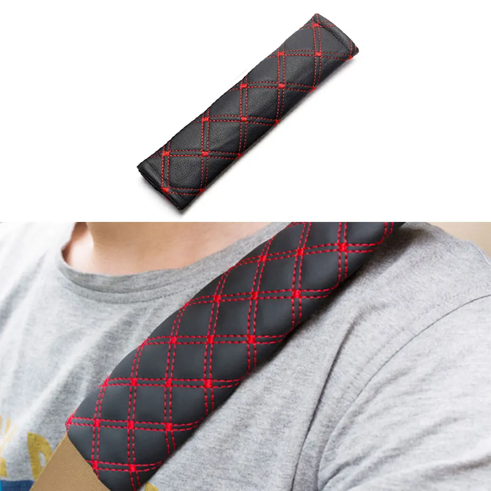 Car Seat Belt Shoulder Cover Protection Pad car seatbelt holder for Auto Interior