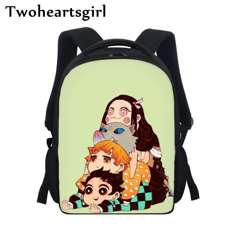 

Twoheartsgirl Cartoon Anime Kids Mini Backpacks Demon Slayer Primary Student School Bag Primary Students Backpack/Rucksack/Bolsa