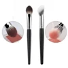 1/2Pcs Peach Heart Blusher Brush Powder Blush Cream Liquid Blush Makeup Brushes Flat Small Precise Blush Brush Makeup Tools 5