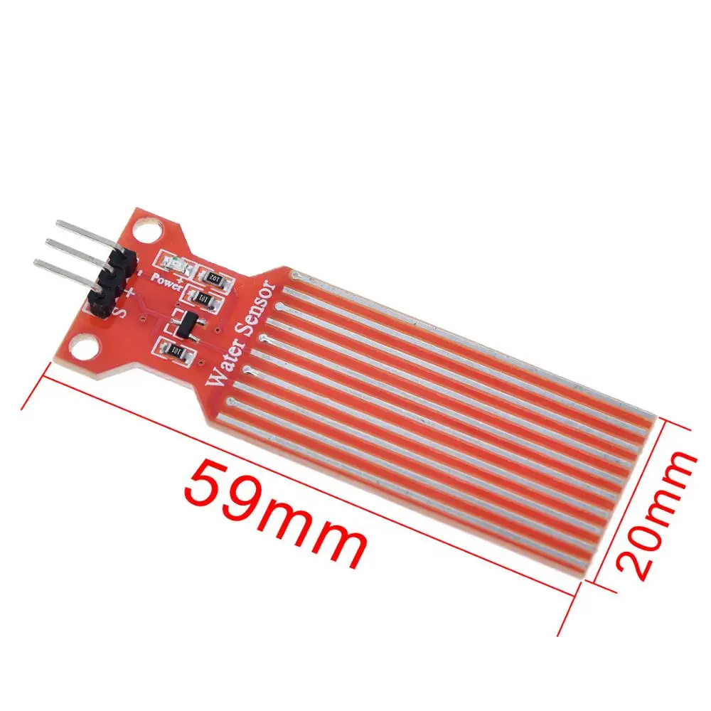 Liquid Level Sensor, TZT Rain Water Level Sensor Module Detection Liquid Surface Depth Height For Arduino