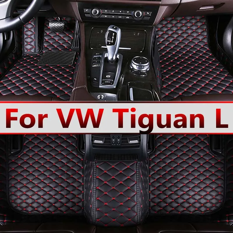 

Car Floor Mats For Volkswagen VW Tiguan L 2017-2022 20018 2019 2020 2021 Custom Auto Foot Pads Automobile Carpet Cover interior