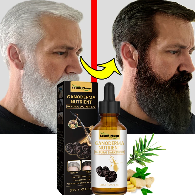 Magic White Hair to Black Shampoo Dye Soap Natural Color Soap Restore Gray Beard Cover Gray Hair Dye Fixing Shampoo Bar Hair Dye Shampoo