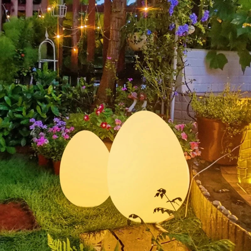 Solar Courtyard Outdoors Lights Home Outdoors Landscape Lawn Lighting Automatic Illumination Dinosaur Egg Floor Lamps Decoration automatic inertial dinosaur engineering vehicle 2 in 1 deformation car dinosaur excavator engineering car plastics car model