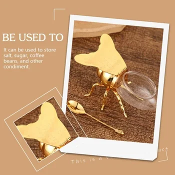 Decorative Bee-Shaped Honey Jar Bee Shaped Honey Jar Storage Dispensing Container Big Belly Simulation Bee Shape Honey Jar 5