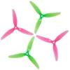 6Pairs(6CW+6CCW) HQPROP Ethix S3 5031 5X3.1X3 3-Blade PC Propeller Pink+Green Watermelon for RC FPV Freestyle 5inch Drones 4