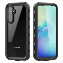 Waterproof Shockproof Phone Case for Outdoor and Water Activities (Black)