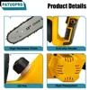 12Inch Brushless Electric Chain Saw 3800RPM Portable Chainsaw Rechargeable Cordless Graden Pruning Tools For Makita 18V Battery 2