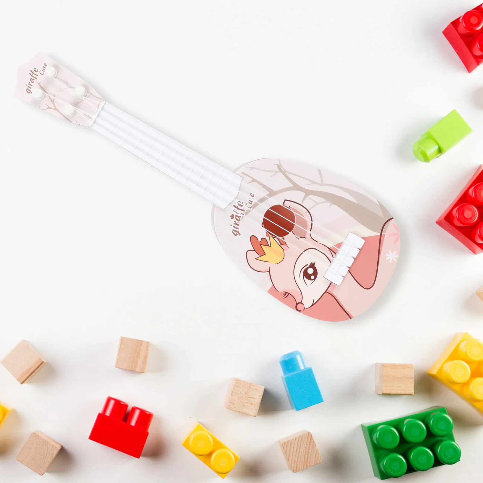 Ukulele Set Kids Guitar for Girls Left Handed Ukulele Toddler 4 Year Old Mini Musical Plaything Instrument Toy Simulation Toddlers 1-3