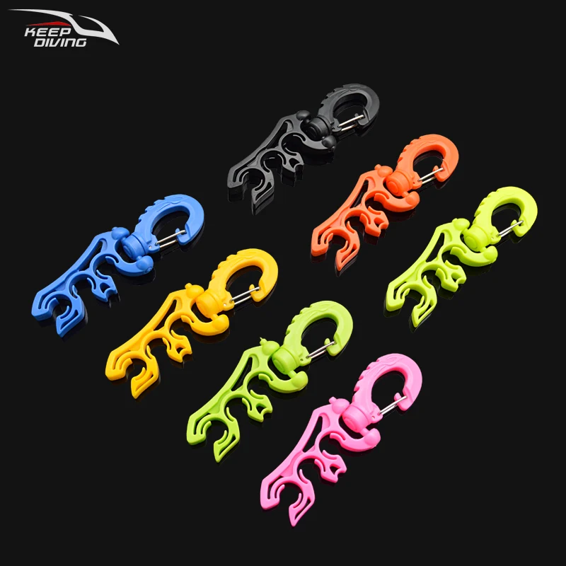 KEEP DIVING Hose Holder Regulator Gauge Octopus Retainer & Clip for Underwater Scuba Diving Diver BCD Accessories 1Pcs