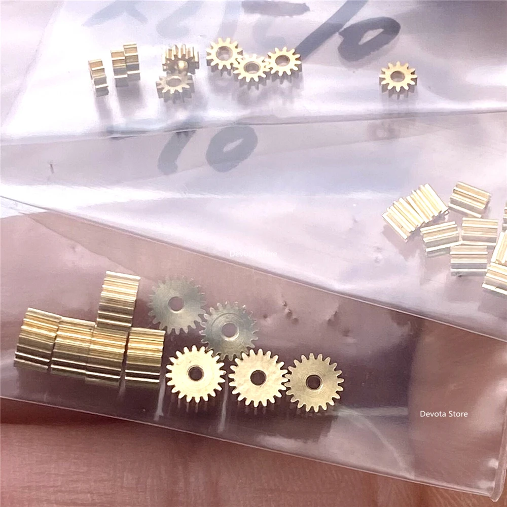 Motor Transmission Electric Bike Gear Mini Copper Gear 8-20 Teeth