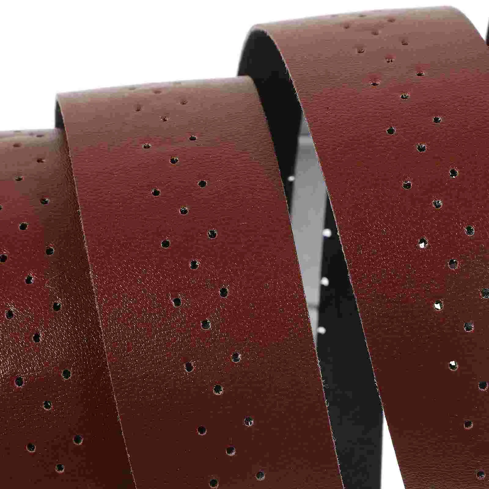 Cycling Handlebar Tape Brown PU Lightweight Anti skid Wear resistant Grips Cover Protective Bar Tape for Mountain Bike