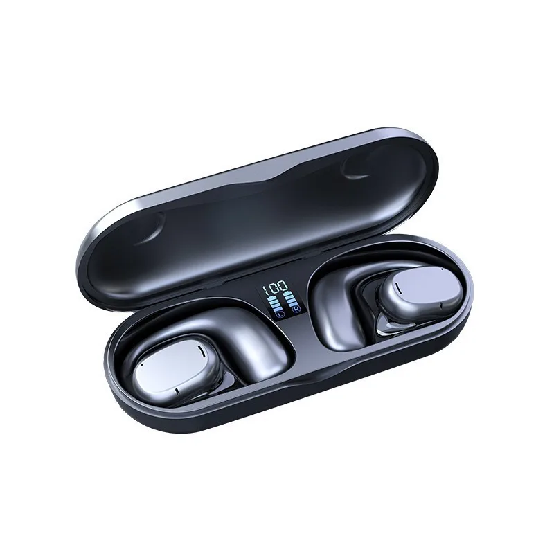 New Hanging Ear Wireless Bluetooth Headset Digital Noise Cancellation High Sound Quality Not Into The Ear Sports Game Headset