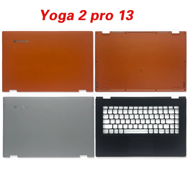 

Чехол для ноутбука Lenovo IdeaPad Yoga 2 pro 13 AP138000610, серебристо-оранжевый, задняя крышка ЖК-дисплея/Упор для рук/Нижняя крышка