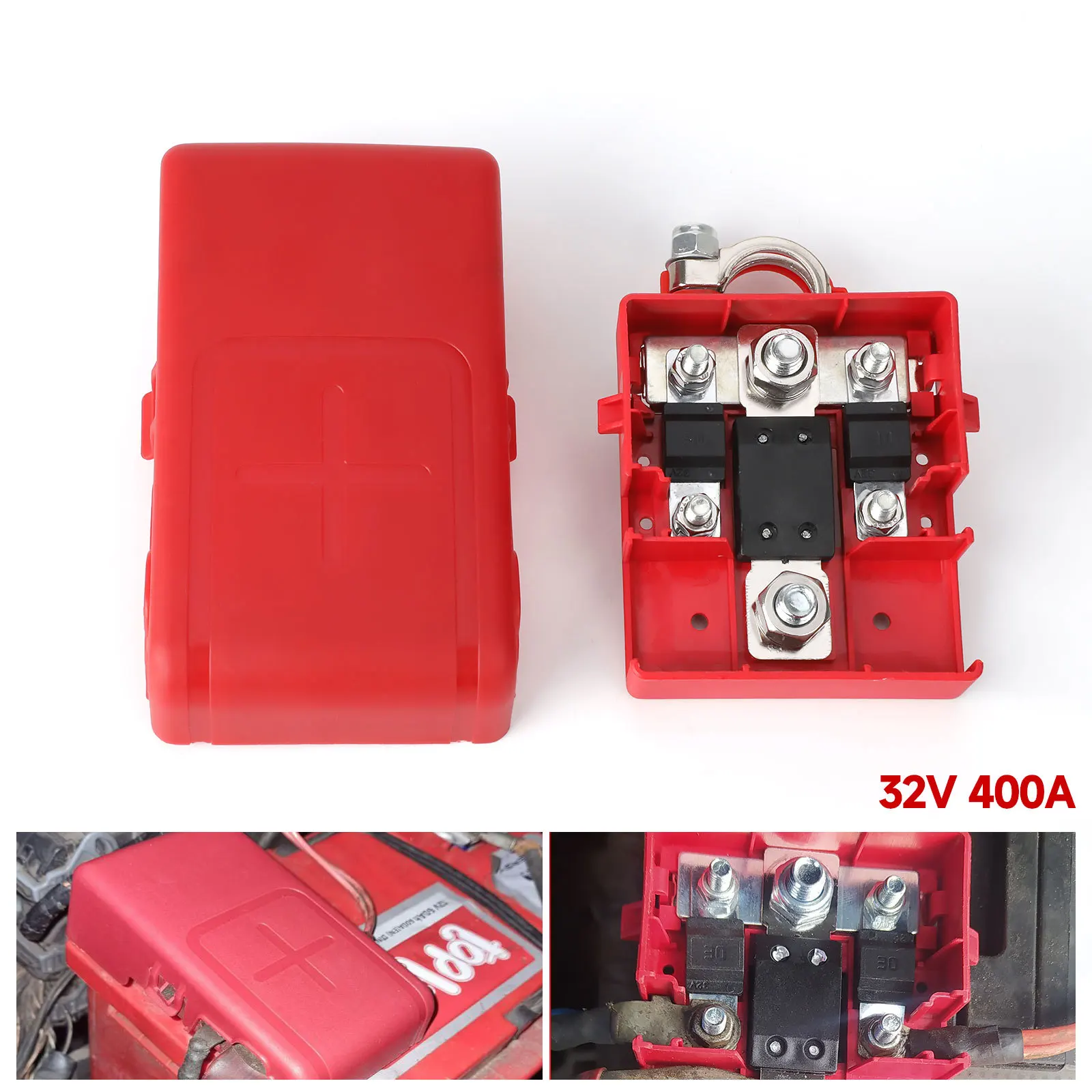 32V 400A Car Quick Release Fused Battery Distribution Terminal Clamp Connectors battery terminal connectors,battery connectors,electrical connectors,plug connectors