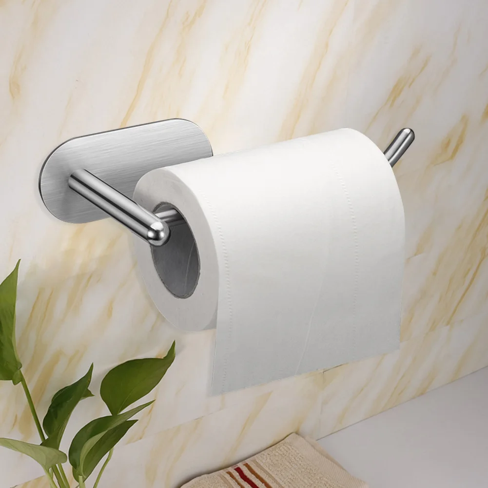 Space Saving Toilet Paper Holder Set Safety Durable Bathroom Kitchen