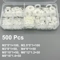 500 Pcs White