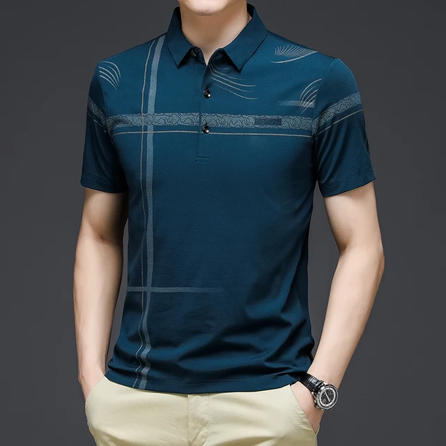 Eleve Seu Estilo Casual com Nossa Camisa Polo Bordada Elegante e Confortável 5 Camisa Polo Masculina Elegante e Confortável
