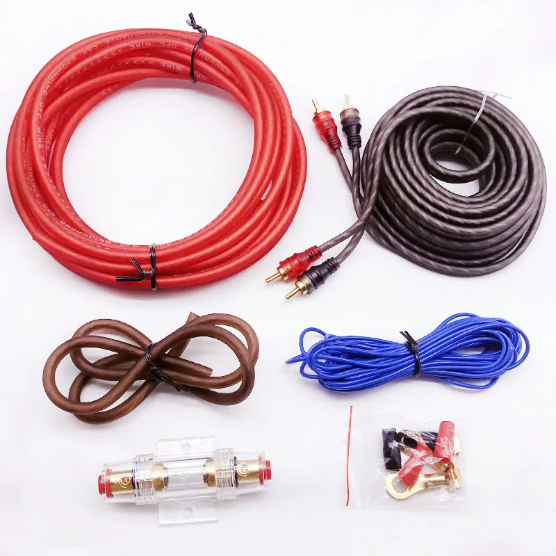 Kits de cableado de altavoces de Audio para coche, Kit de cables