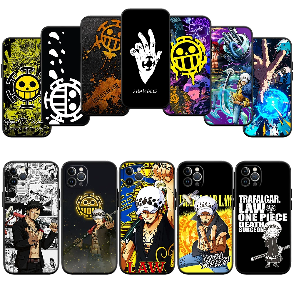 Premium One Piece Law High-End Shell Phone Case