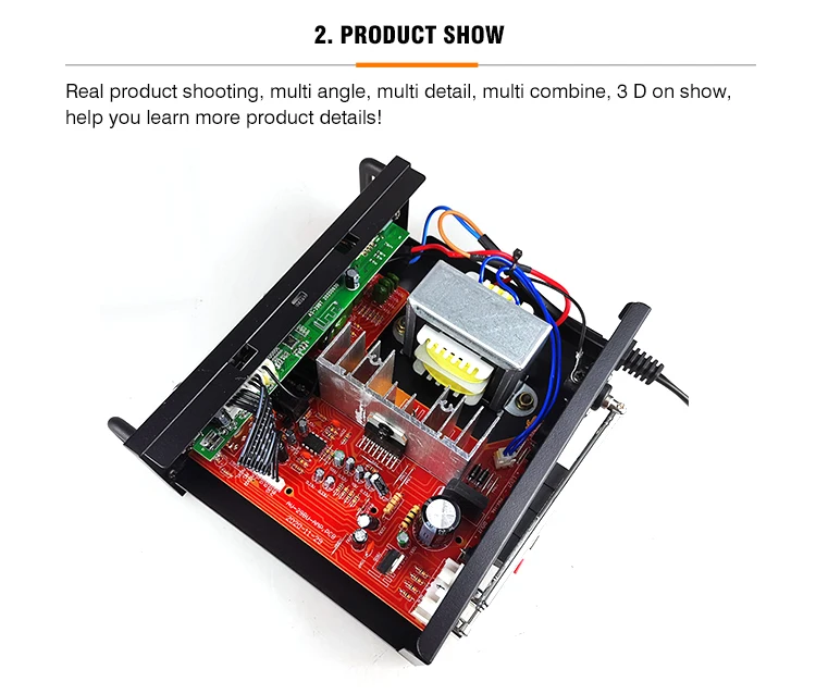 Jopto 2 X CT14 Micro 4.2 Stereo Bluetooth Power Amplifier