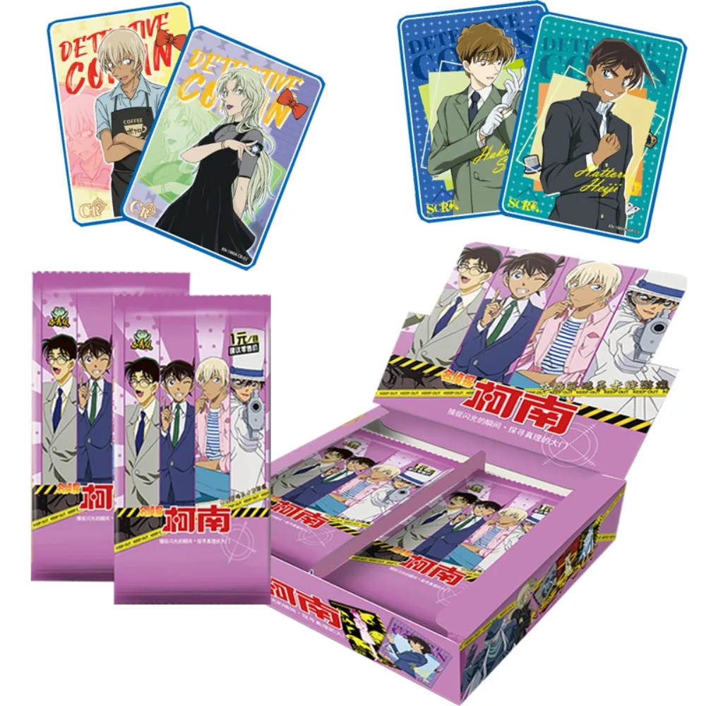 

Original Detective Conan Card For Kids Japanese Anime Character Shinichi Kudo Edogawa Conan Limited Collection Card Child Gifts