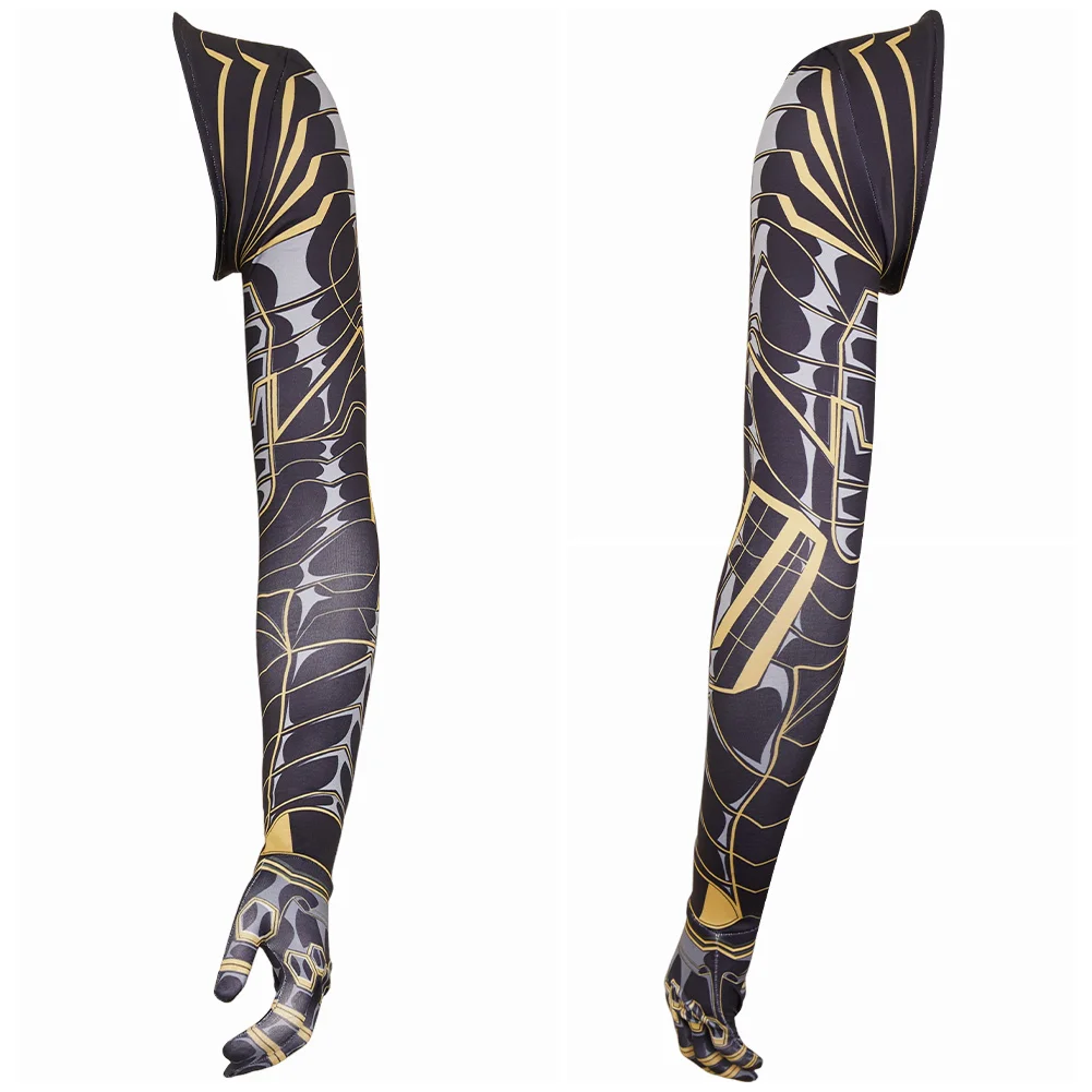 Bucky Barnes Bionic Arm Ärmel Handschuhe Maske Film Bolts of Thunder Cosplay Fantasy Kostüm Verkleidung Zubehör Erwachsene Männer Requisiten – Detail 7