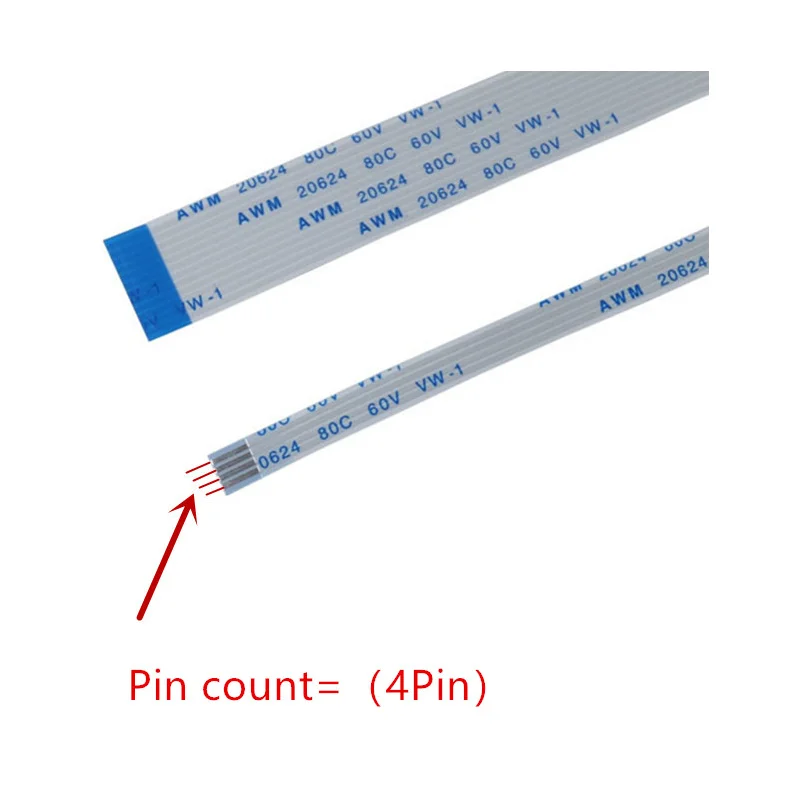 Cavo Piatto Flessibile 22 Pin 0,5 Mm Passo FFC FPC AWM VW-1 - Foto 5