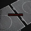 4PCS 2.6mm/5mm Fuse Beads Transparent Big Square Pegboards Ironing Beads Boards DIY Material Template Melting Beads Pegboard 4