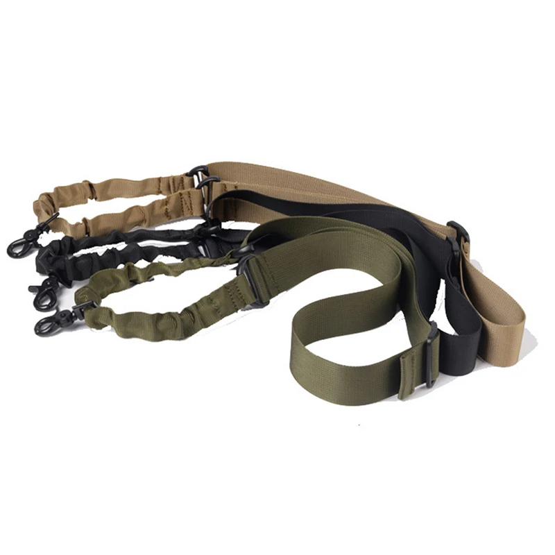 

Tactical Single Point Gun Sling Shoulder Strap Rifle Rope Belt with Metal Buckle Shotgun Hunting Accessories Tactical Gear