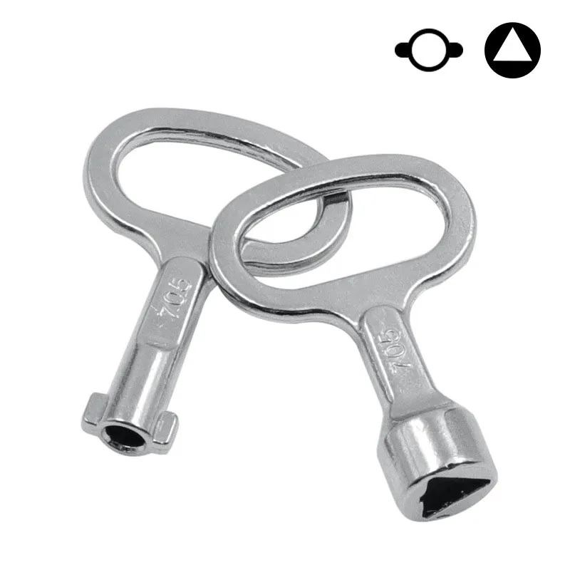 1Pcs Universal Key Multifunction Wrench Metro Trains Key Lock Elevator Door Key Electric Cabinet Keys