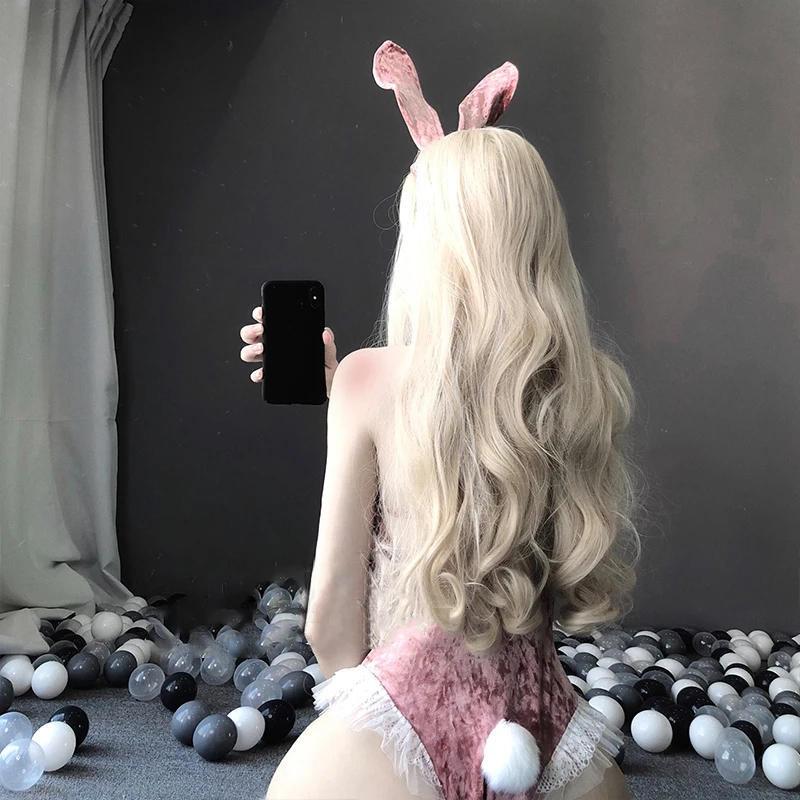 Plus Size Sexy Cosplay Lingerie Budysuit Bunny Suit Anime Lingerie Kawaii Role Play Bunny Girl Anime Cosplay Sexy Costumes women lingerie women lingerie set women cosplay costume