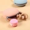2024Baby Pacifier Holder Zipper Pacifier Box Baby Portable Soother Container Box Food Grade Nipple Case Baby Nursing Accessories 3