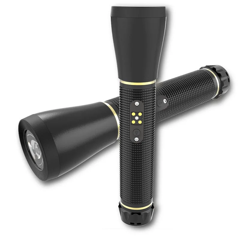 TT-610 Electronic Flashlight Patrol Stick Security Patrol Machine Property Device Strong Light Flashlight Stick