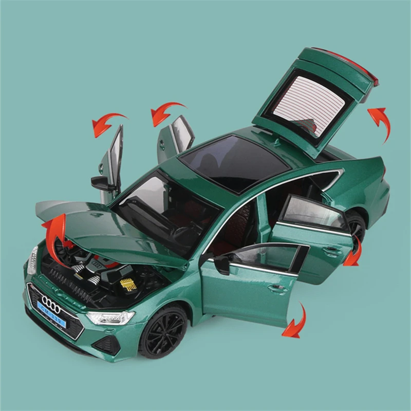 1:24 AUDI RS7 Coupe Alloy Car Model Diecast & Toy Vehicles