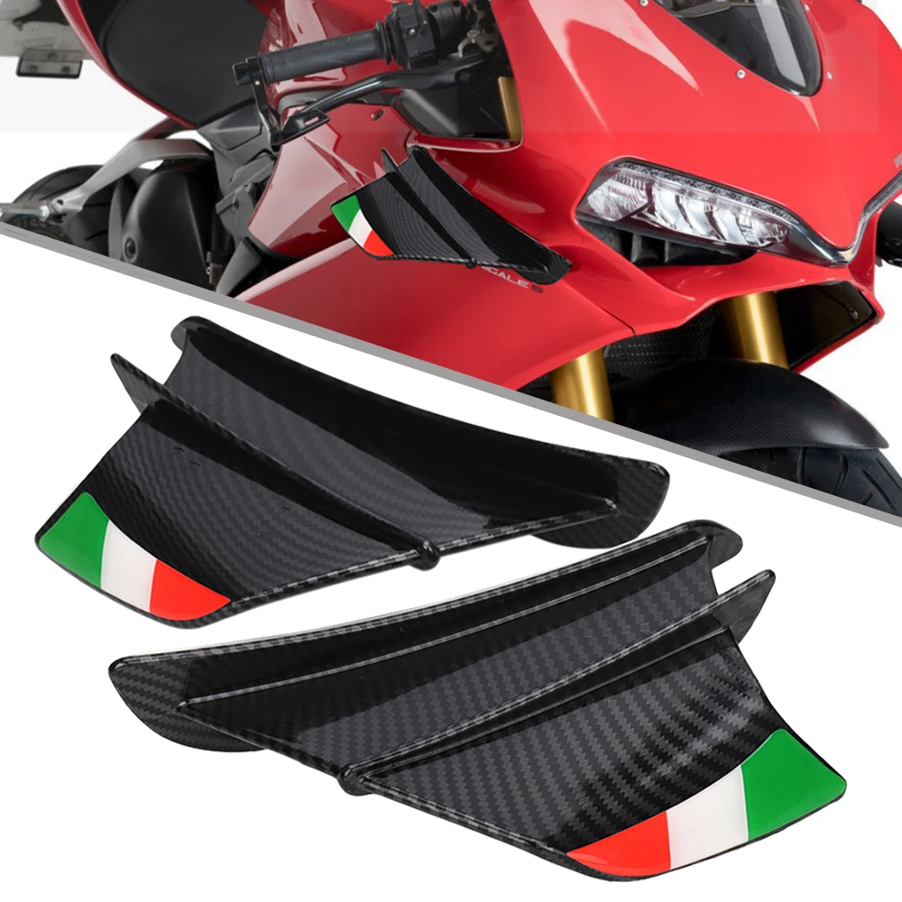 

Motorcycle Winglet Aerodynamic Wing Kit Spoiler For HONDA Yamaha BWS RS JOG JOE GP KAWASAKI H2 H2R SUZUKI KTM APRILLIA DUCATI