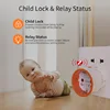 Tuya Zigbee Power Plug 16A EU Smart Home Plug App And Voice Control Energy Monitoring Child Lock Schedule Timer Power Socket 4