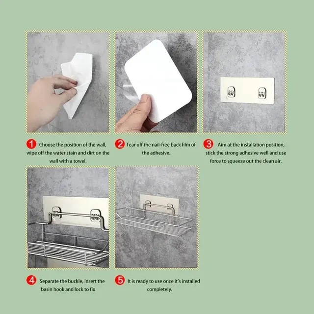 욕실과 주방을 위한 깔끔하고 조직화된 수납 솔루션