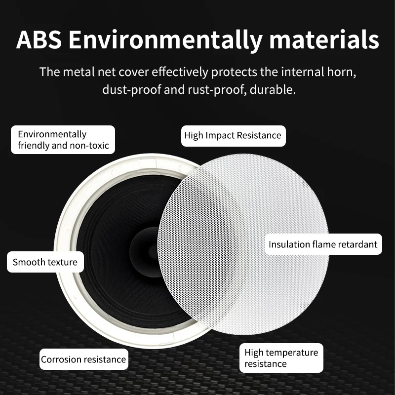 6 بوصة 8ohm سقف المتكلم كامل المدى صوت ستيريو مكبر...