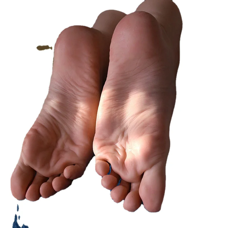 

Silicone Feet Model High-end Female Mannequin Foot Fetish Footjob Play Toy Manicure Practice Nail Art Free Shipping CN3908
