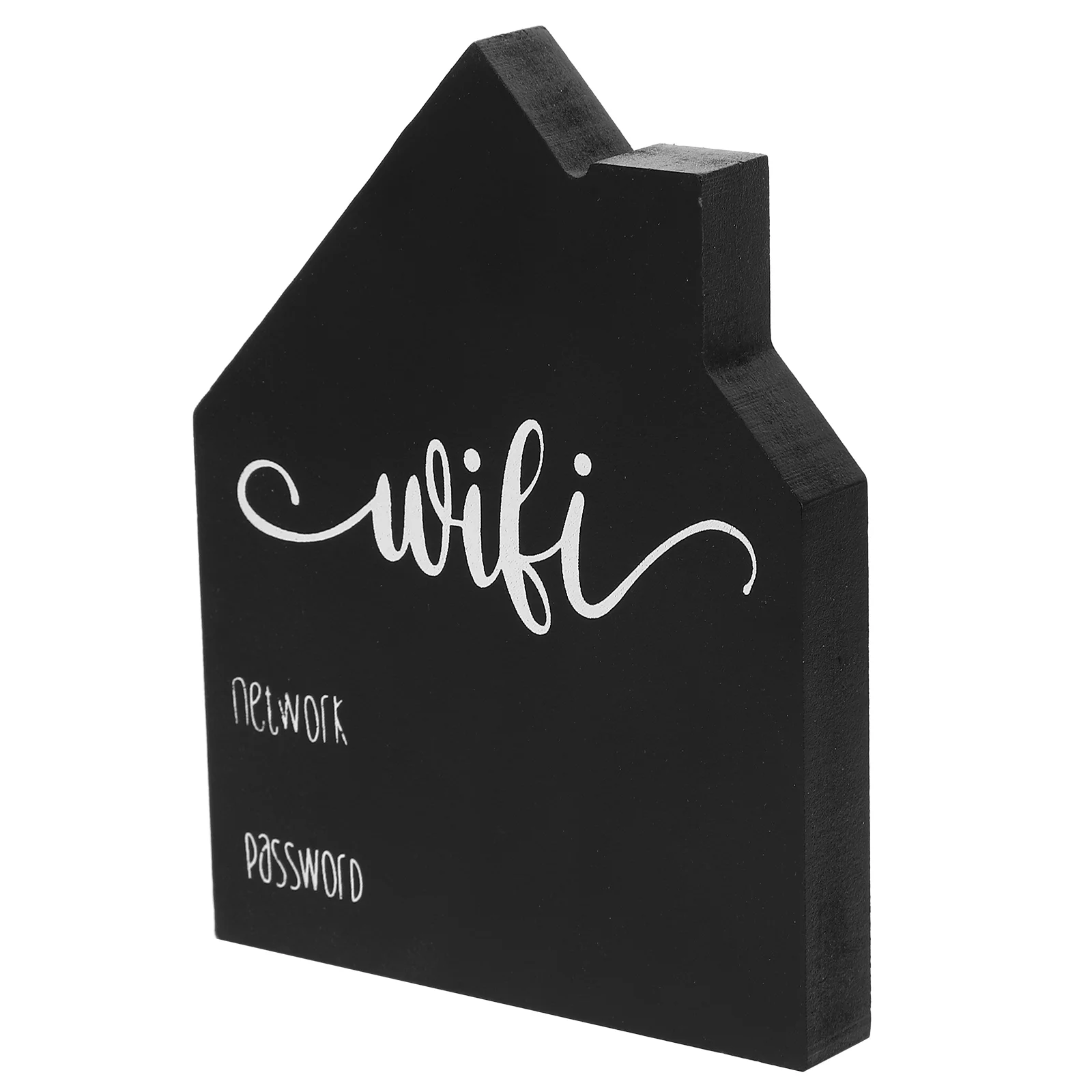 

Wifi Password Sign Wooden Sign Freestanding Sign Table Wifi Sign for Hotel Shop