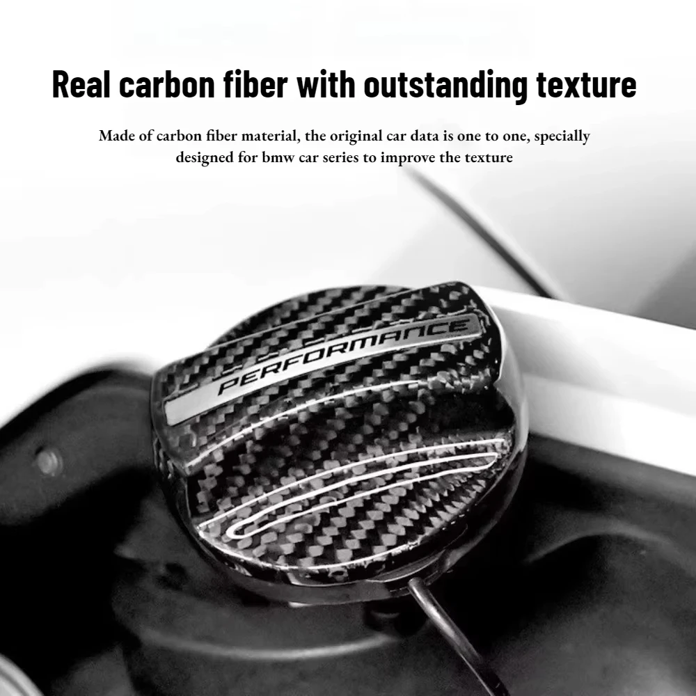 Fuel Tank Cap Carbon Fiber Fuel Tank Cap Trim Cover For BMW E90 E92 F01 F02 G02 G30 F10 F11 F12 F16 F20 F21 F30 F31 F32 F34 F36 F80 F82 M3 M4