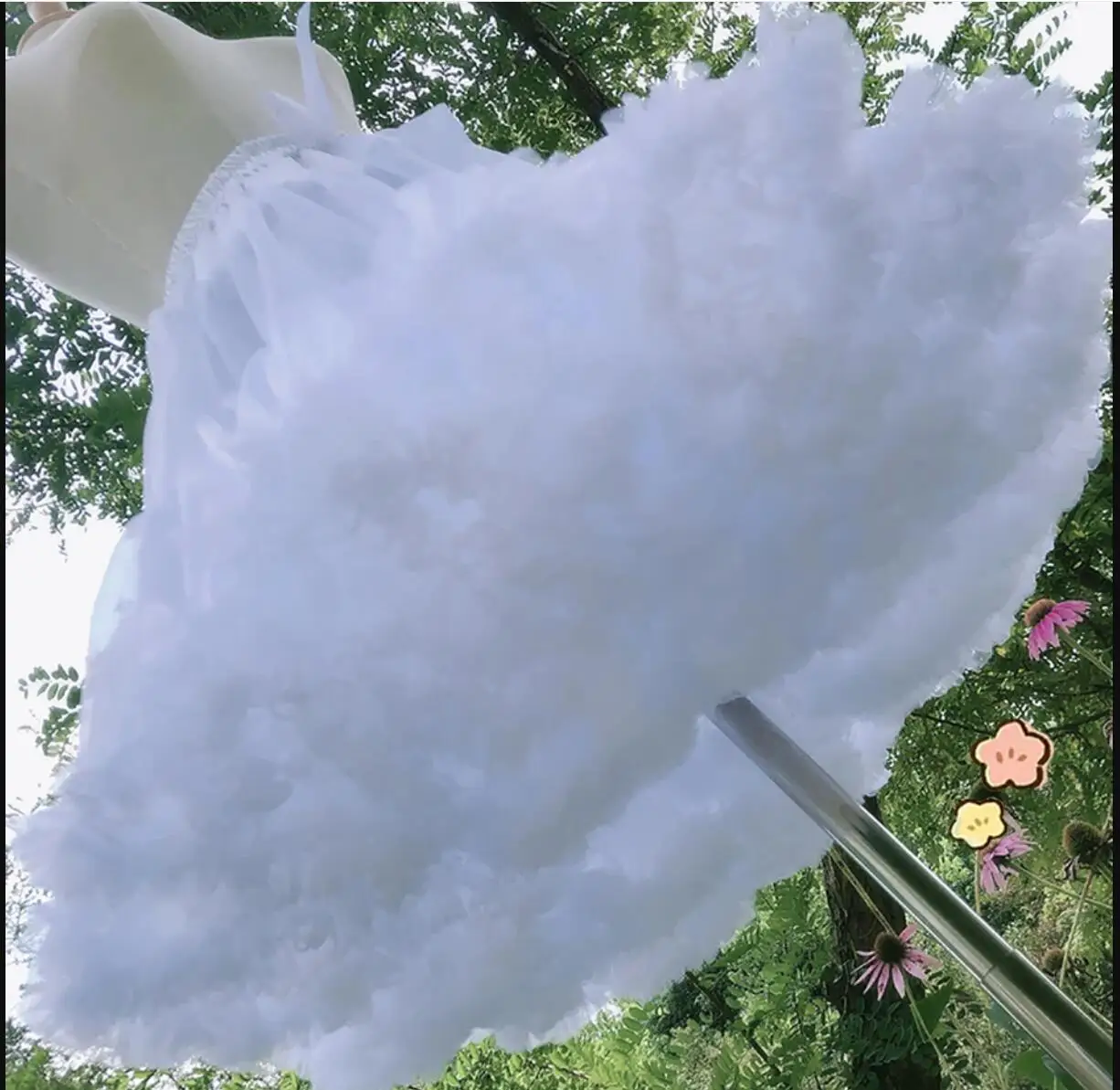 Women Flower Style Lolita Petticoats Crinoline Inner Bustle Cosplay Tutu Puffy Cancan Skirt Under Wedding Dresses Wedding Underskirt