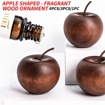 Apple Shape Wood Aroma Diffuser 1