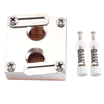 Metal Front Hole CPU Water Cooling Block Cooler South Bridge Northbridge Block for Computer CPU Block 1