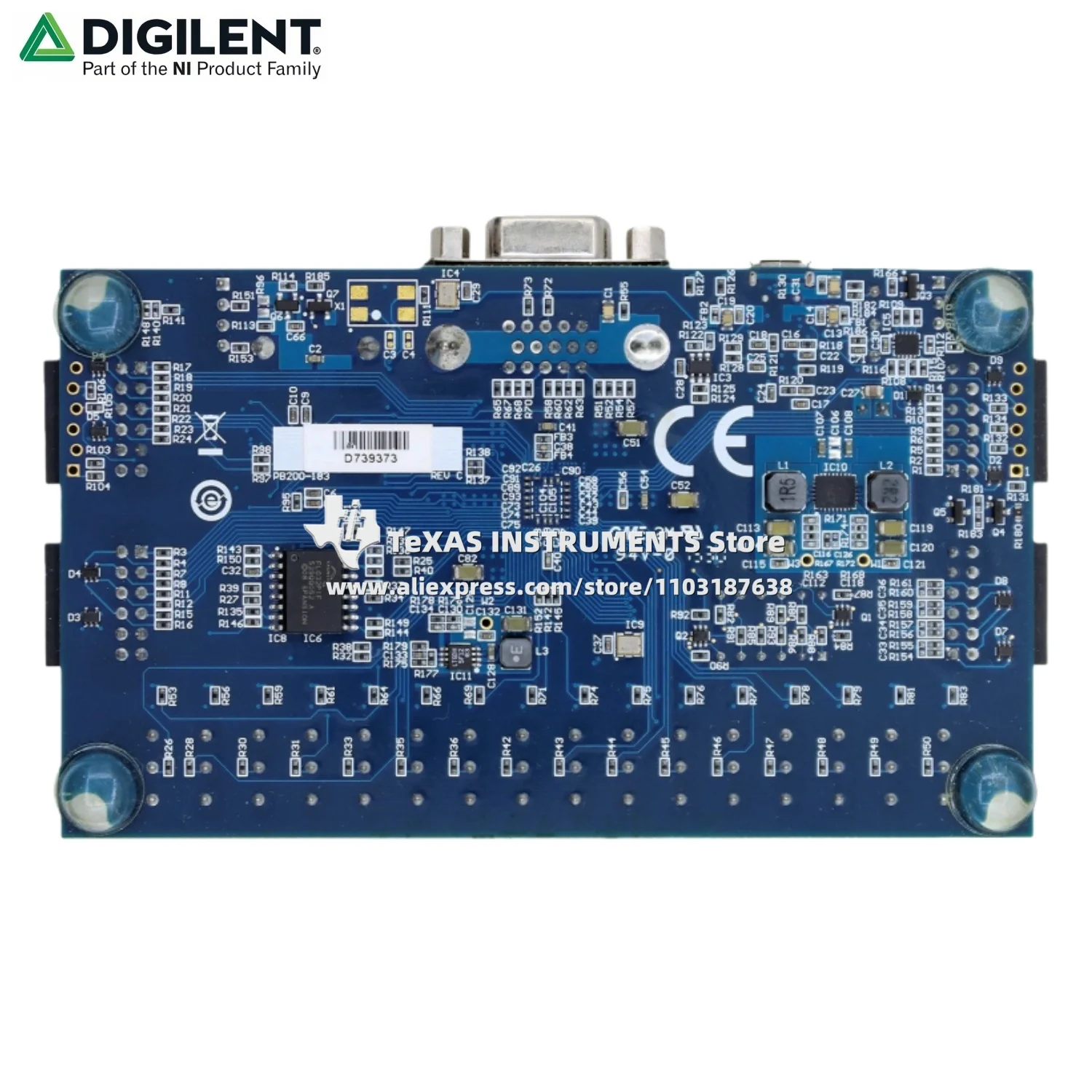 TI Official】Basys 3 410-183 AMD Artix™ 7 FPGA Trainer Board