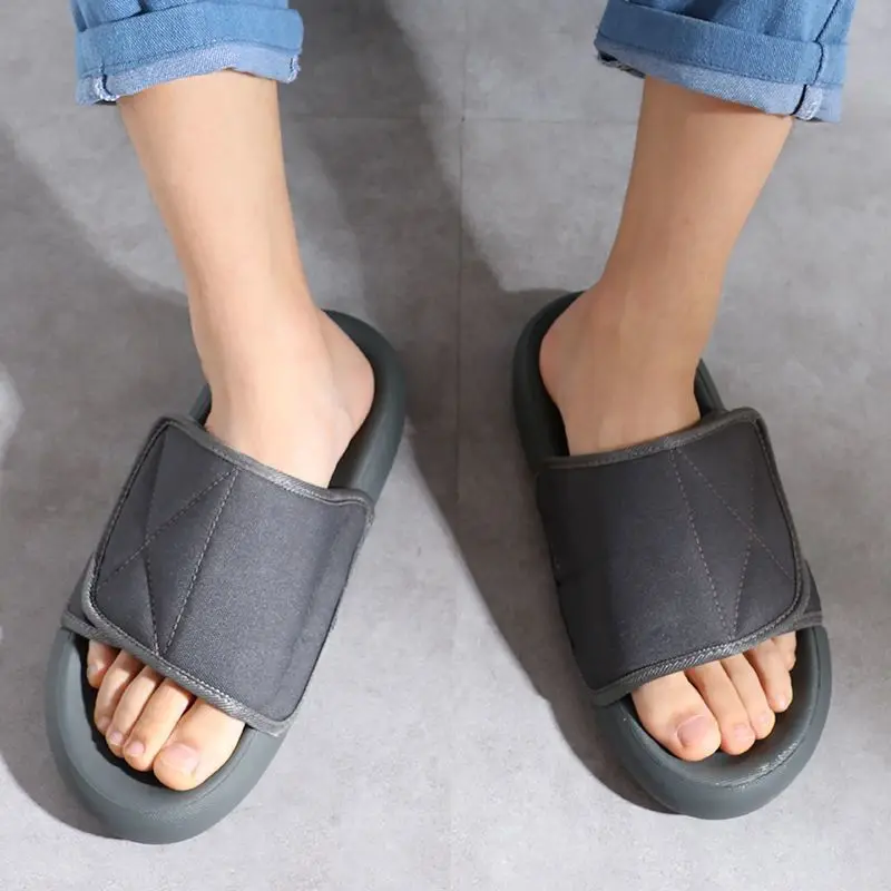 Slippers Men Comfortable Soft Bottom Indoor Quiet Outdoor Personality Versatile Leisure Shopping Beach Sandals