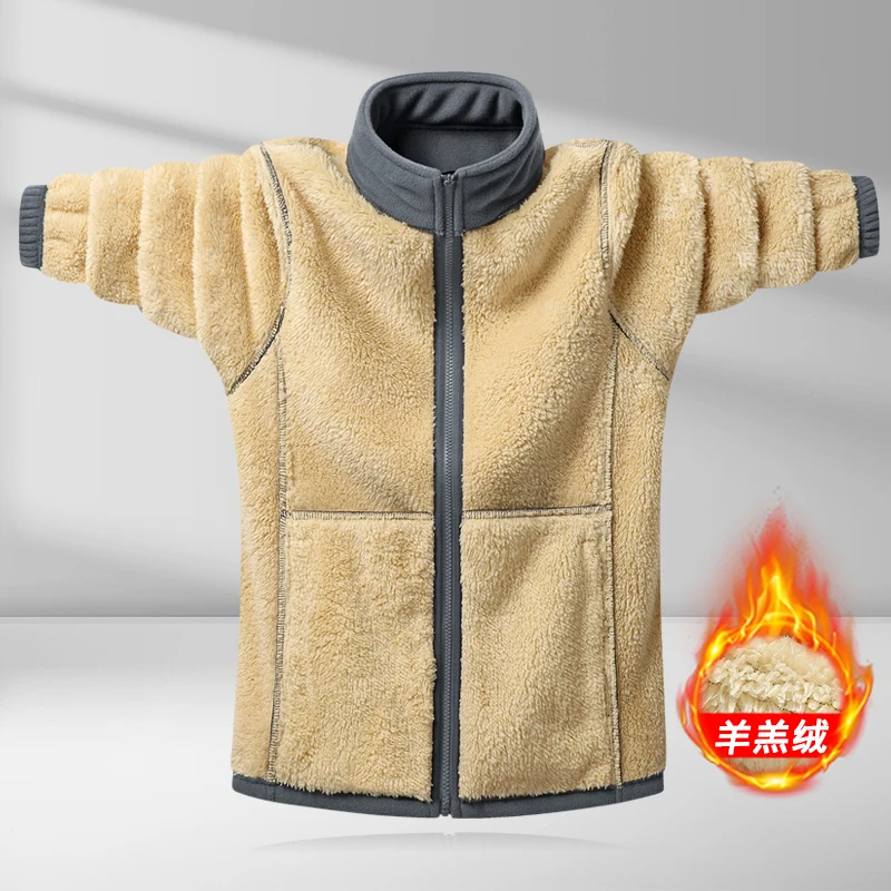 US SWAT Mens Tactical Outdoor Polar Fleece Jacket Hunting Clothes Warm Zipper Pullover Man Windproof Coat Thermal Hiking Sweater