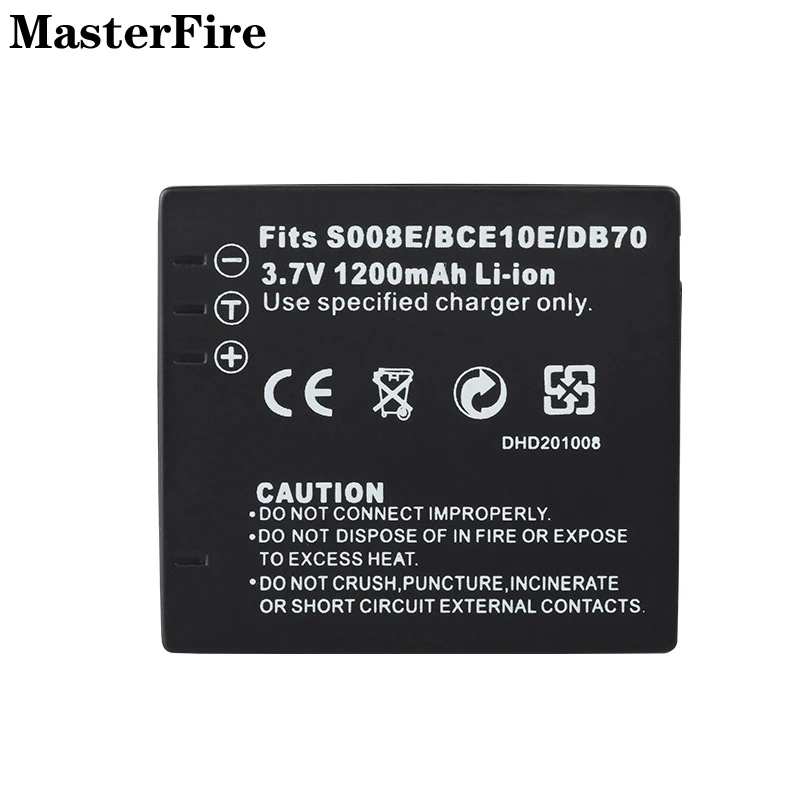 

4x CGA-S008E CGA-S008A DMW-BCE10E VW-VBJ10 1200mah Camera Battery for Panasonic Lumix DMC-FS3 FS5 FS20 FX33 FX55 FX520 Batteries